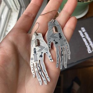 While Odin sleeps earrings